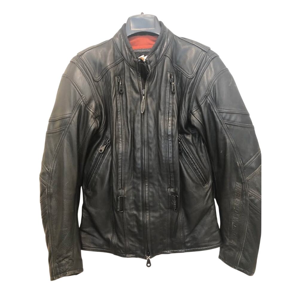 HD Women's FXRG Series 1 Leather Riding Jacket, Liner Small